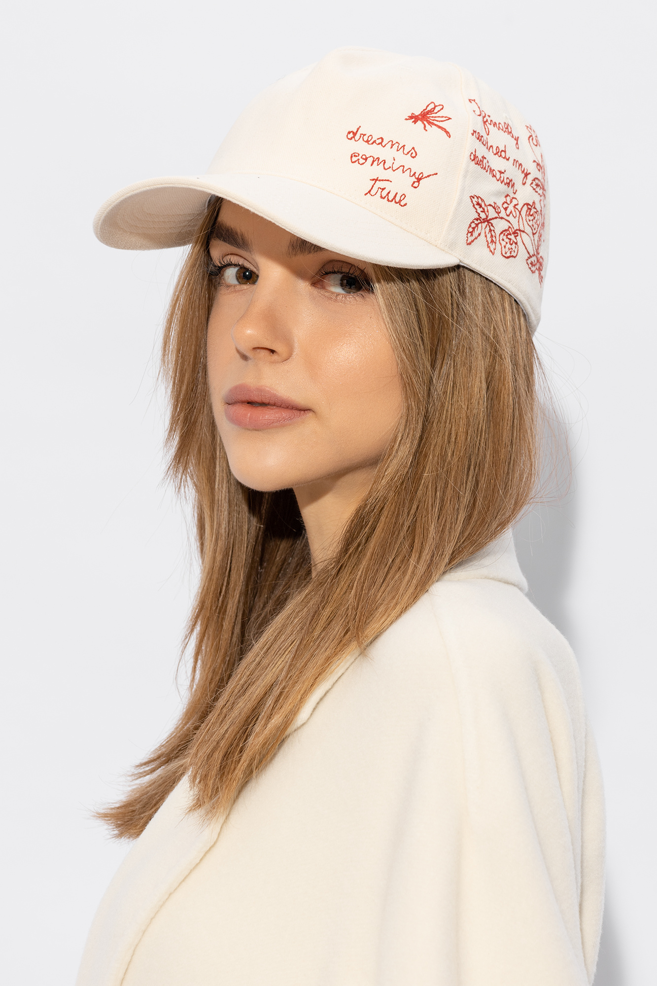 SchaferandweinerShops KR - Cream Baseball cap Golden Goose